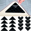 AOHUA Anti-slip Triangle Square Heart Shape Die Cut Non-slip Rug Carpet Corner Gripper Tape for Carpet