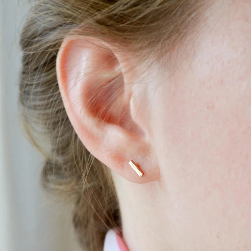 E-Manco Stainless Steel Stud Earrings for Women Korean Small Earings Fashion Jewelry Minimalist Women Earrings Stud Wholesale