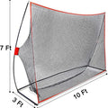 7x10 Feet ( 3m X 2m X 1m ) Big Size Strong Net Outdoor or Indoor Golf Baseball Swing Net Golf Practice Net MegaBDM