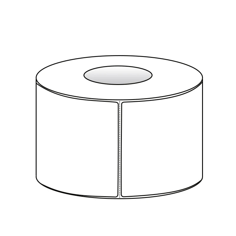 Free Sample White Label Synthetic PP BOPP PET Matt Silver Self Adhesive Thermal Label Paper Jumbo Roll