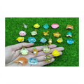 Assorted of Sea Animal 3D Resin Craft Transparent Crab Seahorse Figurines for Key Chain Dangles Pen Decorations