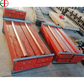 Customized EB EB1039 High Chrome HRC59-62 Heat Treated Impact Crusher Wearing Plates Spare Parts Hammer Blow Bar ISO9001