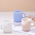 Factory Direct Sale Simple Creative Mug with Handle Coffee Milk Cup Customized