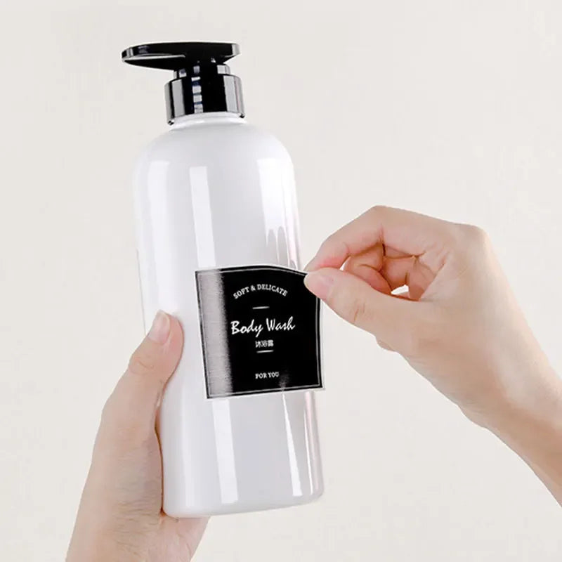Customized Printing Laminated PET Adhesive Waterproof Cosmetic Label Sticker for Perfume Shampoo Toothpaste Lipstick Lotion