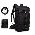 Custom Men's Anti-Theft Backpack for Hiking Climbing & Travel Waterproof Outdoor Laptop Bag with Polyester Lining & Solar Panel