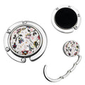 Creative Folding Round Ceramic Bag Hanger Hanging Purse Hook