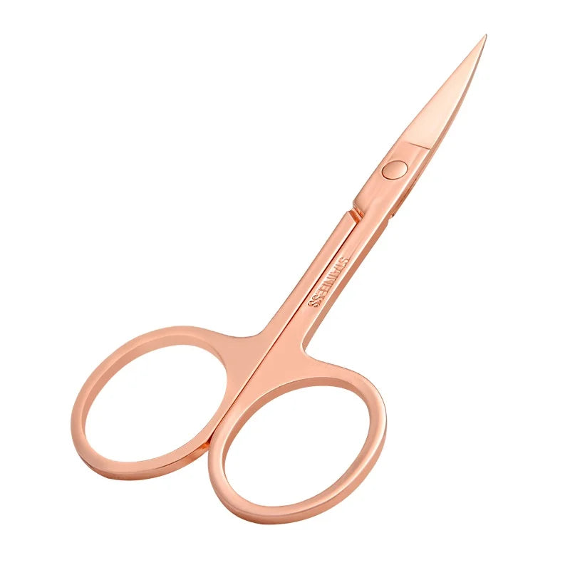 2025 New YD Professional Multi Colors Nail Cuticle Scissor Stainless Steel Sharp Eyebrow Scissors Personal Care and Grooming