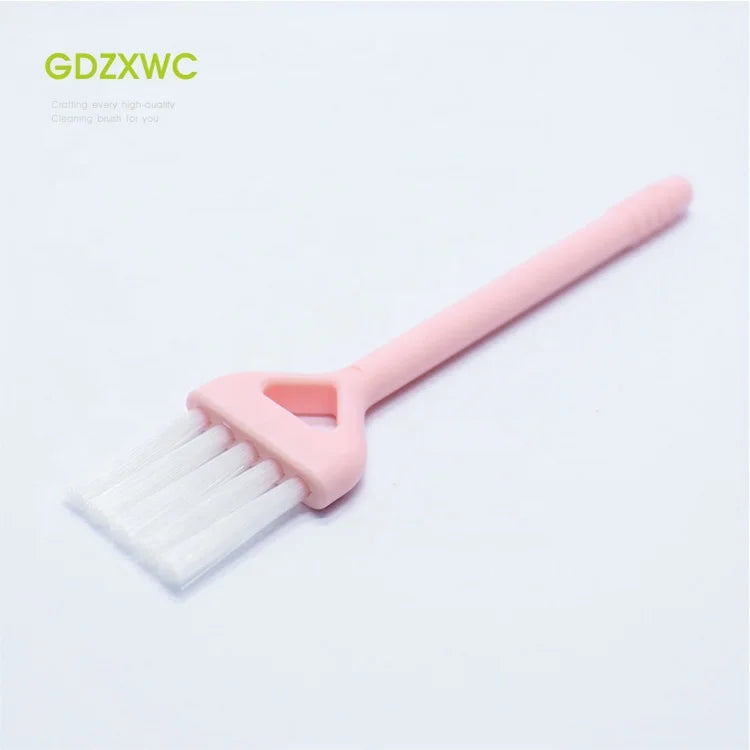 Life Easy Gadget Modern pink Small PBT Bristles Nylon Cleaning Brush 110mm PP Handle for Kitchen Use 6 Colors 2022 Unique