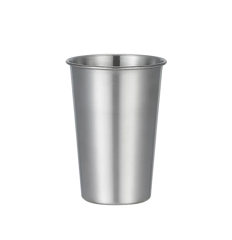 Metal Beer Cup Multi Size Stainless Steel Water Mug