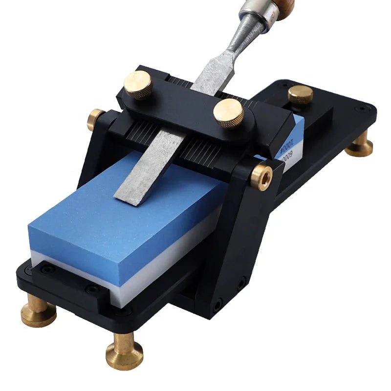 Fixed Angle Whetstone Honing Guide Jig Set Grinding Frame Tool for for Woodworking Carving Chisel Knife
