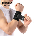 JINGBA CE FDA ISO New Adjustable Wrist Compression Strap Sport Wrist Wraps Support for Women Men Fitness Work Out Weightlifting
