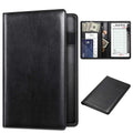 PU Leather Restaurant Guest Check Presenters and Waiter Book Organizer Holds Server Book with Zipper Pocket MegaBDM
