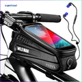 Superbsail for WILD MAN EVA Bicycle Frame Front Top Cycling Bag 6.5in Reflective Touchscreen Phone Case MTB Bike Accessories