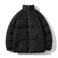 R1048 Winter Jacket Men Parkas Thicken Warm Coat Mens Stand Collar Jackets Solid Color Parka Coat Fashion Streetwear 5XL