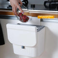 Hot Sale PP Storage Bucket Wall Mounted Sink Cabinet Door Trash Can for Bathroom Kitchen Use