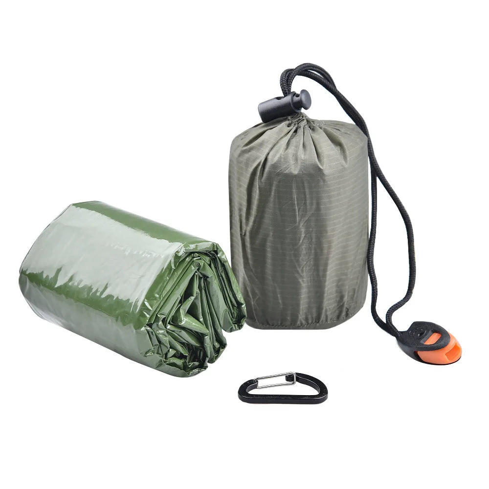 Outdoor Camping Emergency Sleeping Bag Multifunctional Adult Camping Packaging Bag Aluminum Film Sleeping Bag
