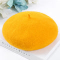 High Quality Korean Cashmere Elegant Beret Winter Wool Hat Fashion Hats Beret Femme