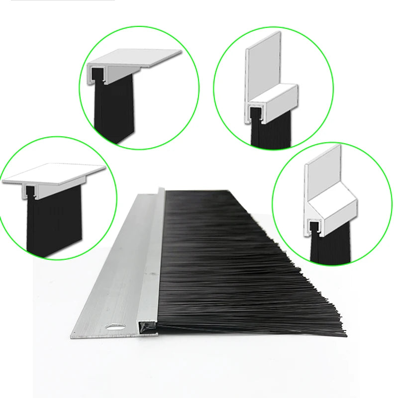 2510162 Aluminum Profile Brush Strip Factory Door and Window Sealing Brush