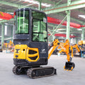Free Shipping Used Crawler Excavator Diesel Engine Mini Micro Digger New EPA EURO 5 Farm Bagger Excavator 1.8 Ton for Sale