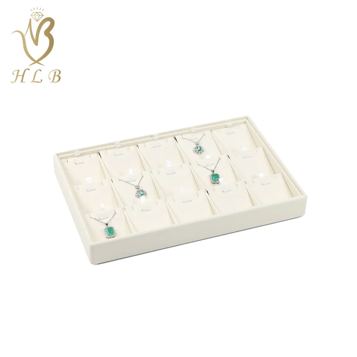 Fashion Necklace Jewelry Display Tray Luxury Jewlery Box Packaging Custom logo Jewelry Package for Necklace Set