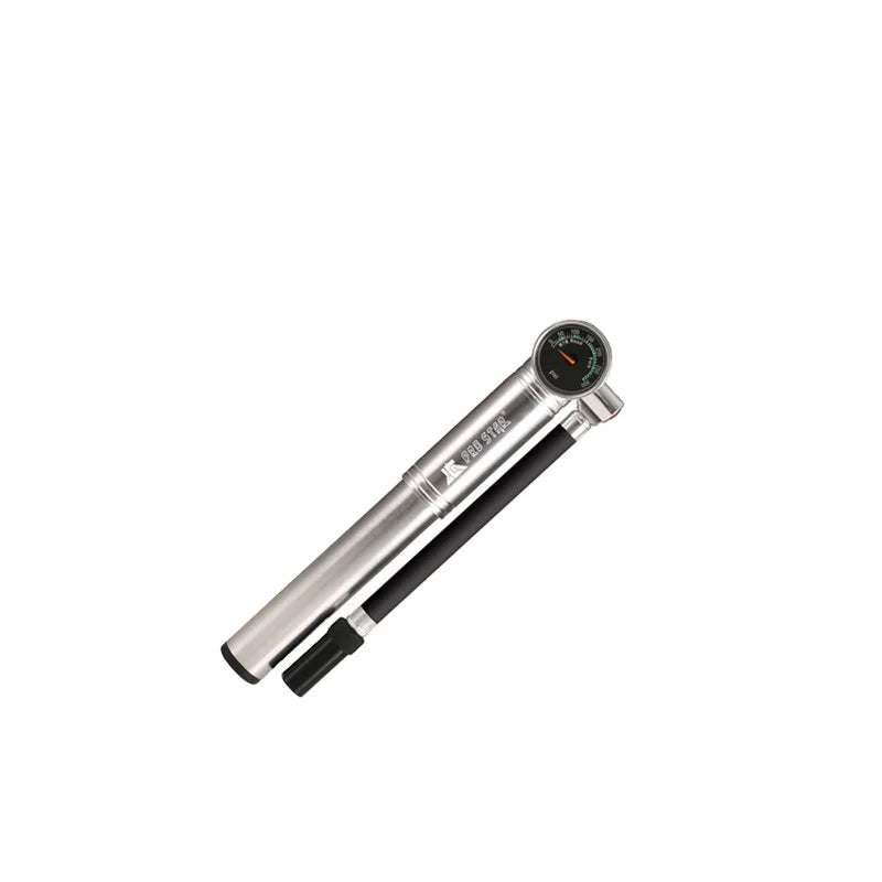 Portable High-Pressure Bike Inflator with Gauge Mini Hand Air Pump for Bicycle Tyre High Pressure Tire Pump and Inflator