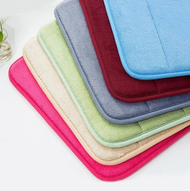 Extra Large Anti-Slip Bath Mats Non-Slip Bathroom Carpet Made of Absorbent Polyester for Home and Toilet Use