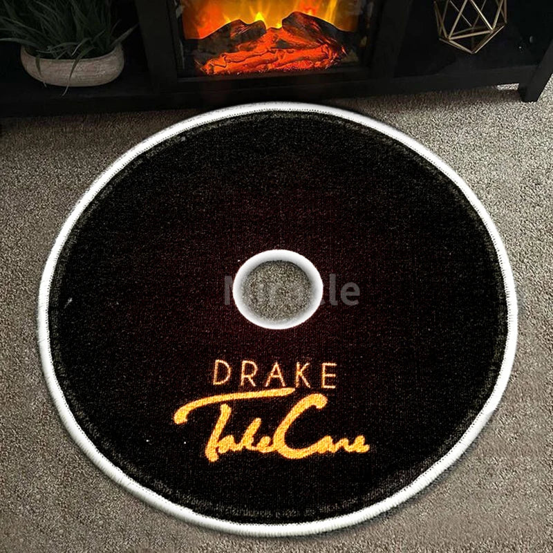 Bedroom Sublimation Handwoven 3d cd Round Nylon Printed Rugs Cheaper Floor Carpet Custom Living Room Large Area Rugs