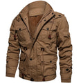Winter Camouflage Jacket Men Casual Thick Thermal Coat Jackets Cargo Outwear Fleece Hooded Jacket 4XL Clothes