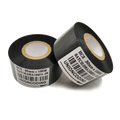 25mm 100m Hot Stamping Foil for Hp241b Code Printer Black Ribbon for Hot Coding Ribbon