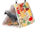 Bird Parrot Tent Canvas Pet Nest Sleeping Bag - House Floor or Hanging Hamster Cotton Hammock