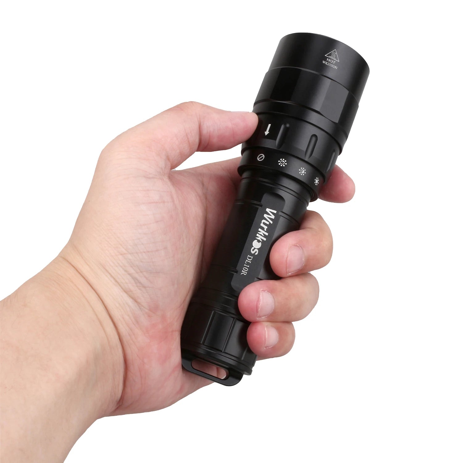Waterproof USB Rechargeable Mini Tactical Diving LED Flashlight Aluminum Alloy
