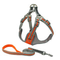 Customized Reflective Oxford Dog Rope Breathable Dog Harness and Leash Set