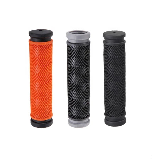 Flat Bar Mountain Bike Handlebar Time Finish TPR Rubber Material REACH Approved Bicycle Grips G127