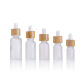 Round Glass Bottle with Cap Essential Oil Bottle 10ml Essential Oil Glass Dropper Bottle