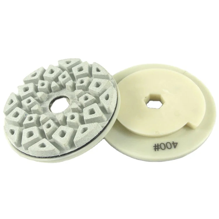 Professional 6 Inch Diaflower Edge Polishing PadHigh Polishing Sharpness and Long Life for Grinding the Edge of Marble Granite