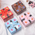 Fashion Kids Watch Boxes Butterfly Knot Bracelet Watch Gift Packaging with Square Pattern Lid and Base Case for Kids