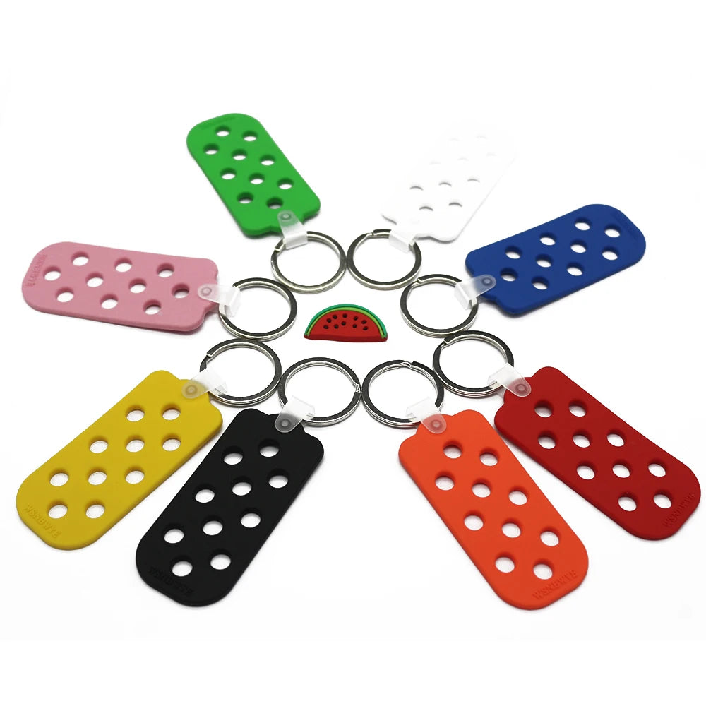 Soft Pvc Keyring Accessories Mini Keychains Charms