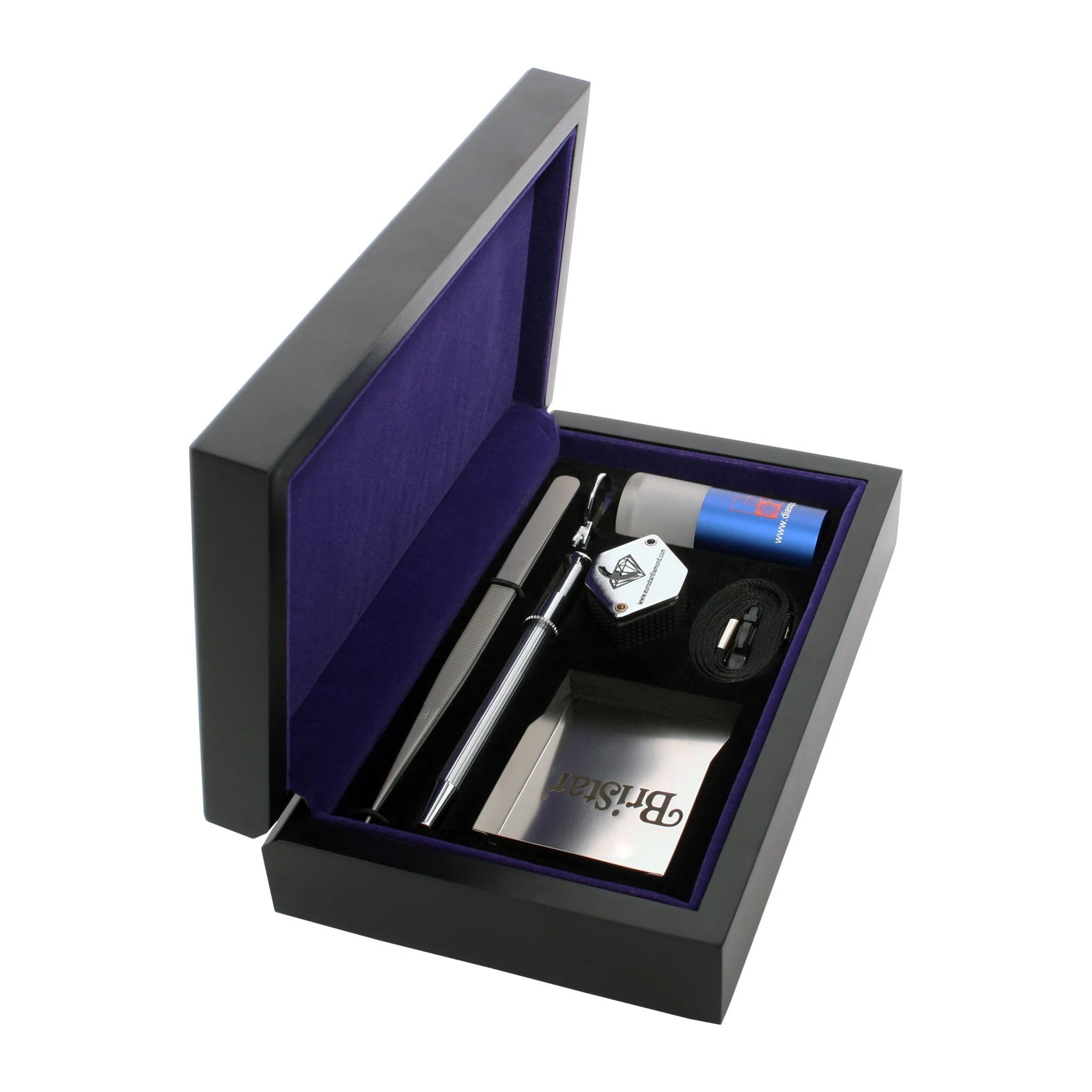 GemTrue DK916 Deluxe Wooden Jeweler's Tool Kit Diamond Tool Kit Customized Logo Pouch Bag Kits Hot Sale