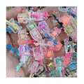 Lovely Resin Fruit Drink Cup With Straw for Keychain Jewelry Making DIY Drink Bottle Pendants Dangles Jewelry Findings Component
