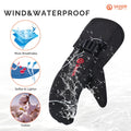 Winter Sports Electric Self Heating Waterproof UV Protection Snowboarding Adjustable Temperature Smart Touchscreen Heated