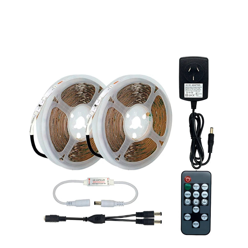 Special Led Purple Flexible  Led Strip Smd 2835 600Led 2Roll Ultra Violet Lamp Kit 12Vdc Ip20 Indoor Plant Growth Uv Light Strip