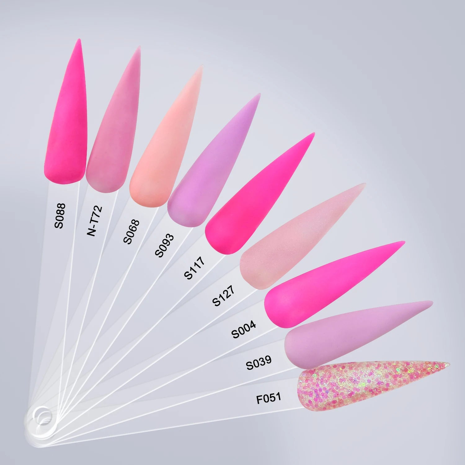 BIN 1OZ No Marbling Cover Pink Acrylic Nail Powder EMA Cover Acrylic Powder for Nail Arts