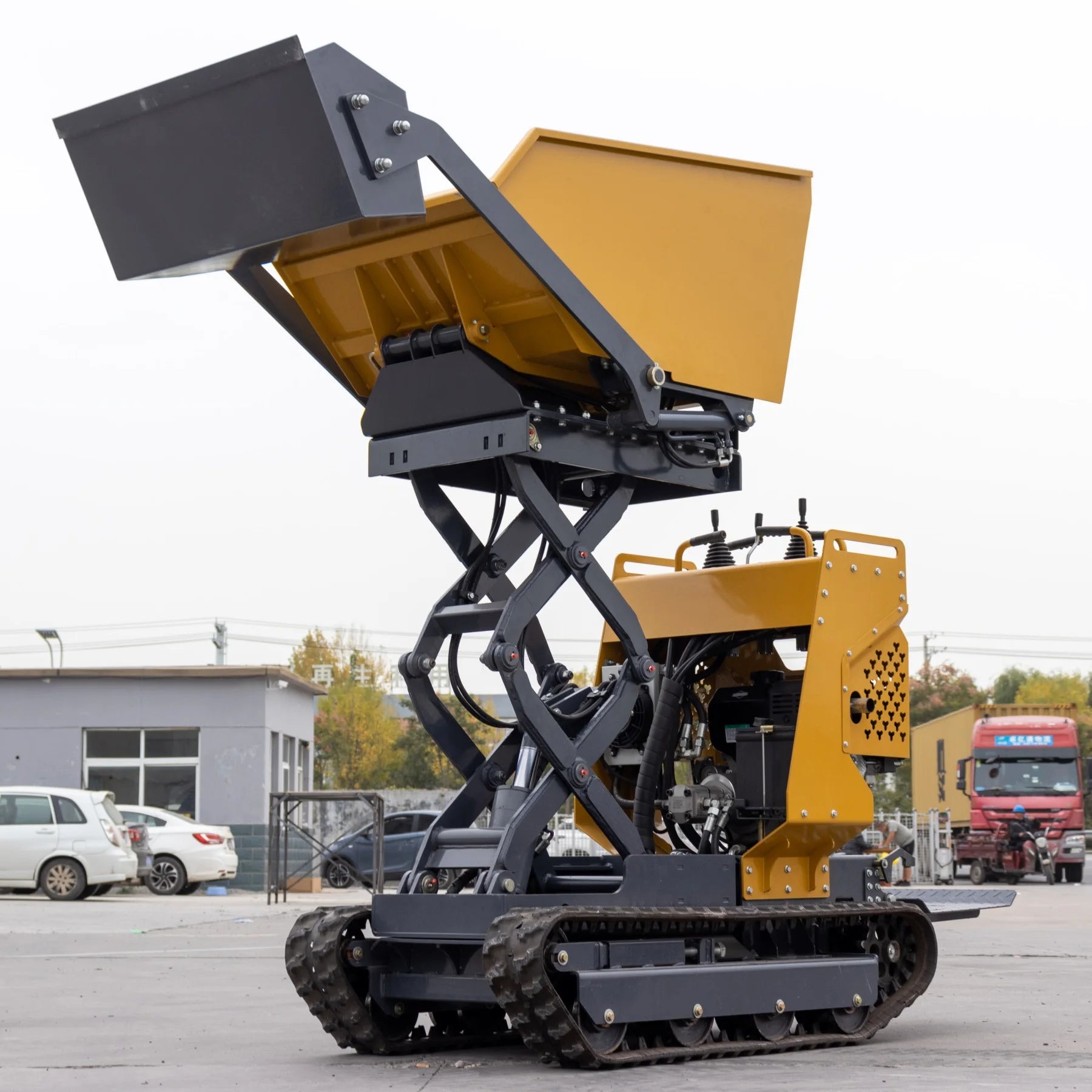 Direct Factory Crawler Small Mini Dumper With Litfing Function 2026 New