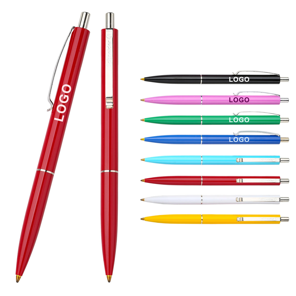 Wholesale Smooth Plastic Ball Pen for School Office Smooth Writing Home With Custom Logo MegaBDM