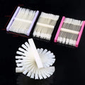 Custom Spiral Nail Tips Display Stand Acrylic Gel Nail Polish Display New Design Art Tips Nail Color Chart Display