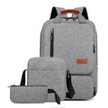 Business Multiple Functions Leisure Laptop Computer Travel Set Waterproof Unisex Computer Bag Set