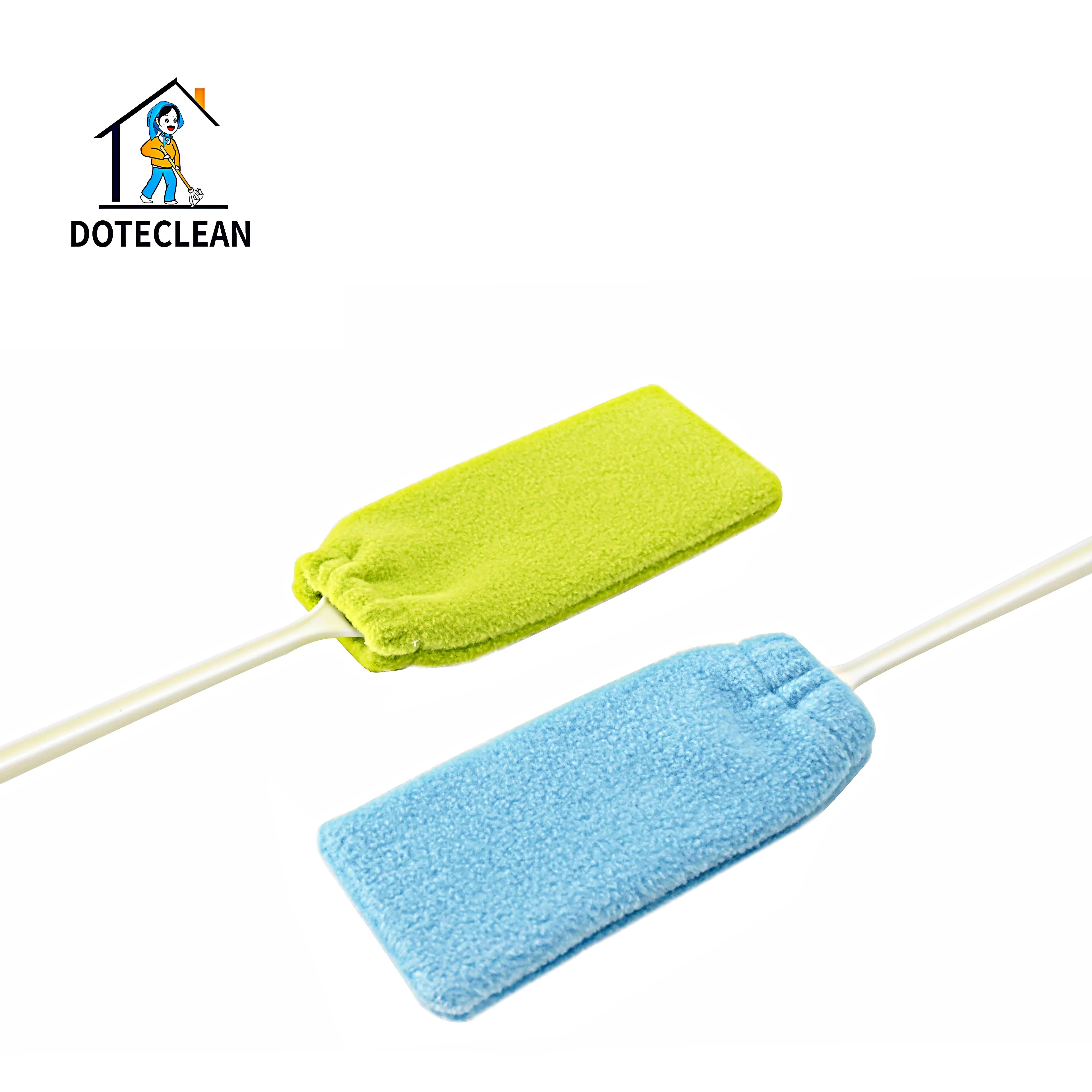 Microfiber Long-Handled Duster Space-Saving Hanging Cleaning Cloth New Technology for Effective Cleaning