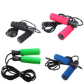 Home Fitness Sports Speed Bearing Jump Rope 3m Steel Cable with Foam Handle PVC/PP Kids Skipping Rope