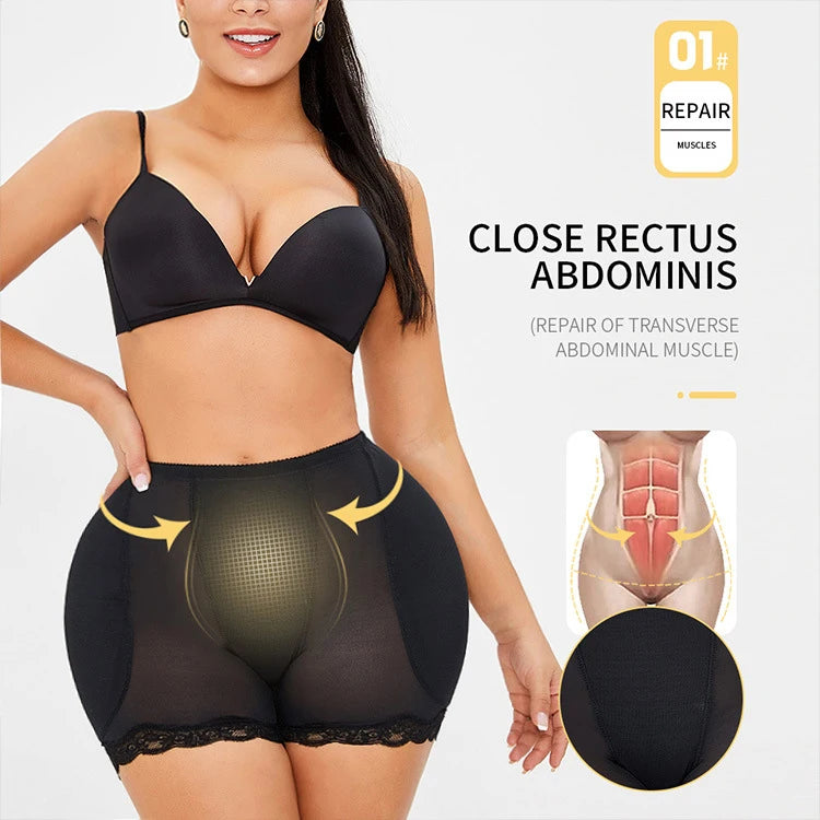 Butt Lifter Plus Size Womens Underwear Fat Burning Tummy Control Body Shaper Panty