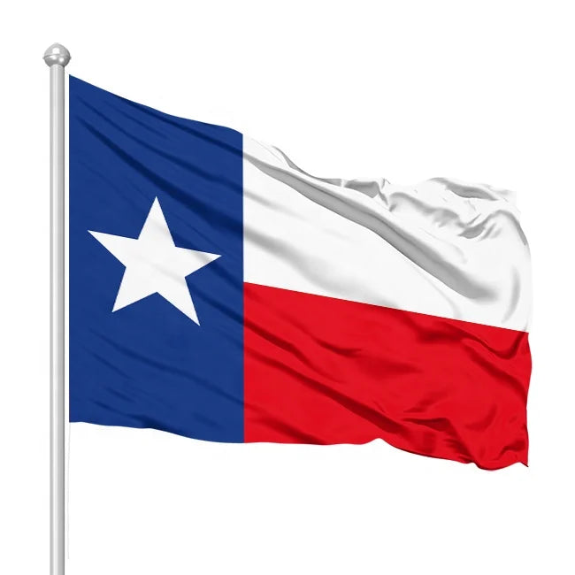 Custom State Flags Polyester Fabric Waterproof Thickened Texas State Flag  Texas Flag